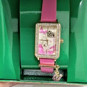 New Wicked Glinda Ariana Grande Bling Pink Watch